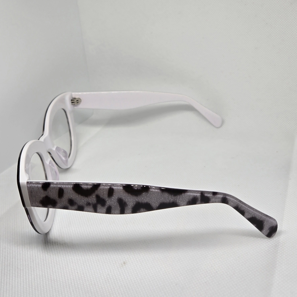 Leopard Print Cat-Eye Glasses - Picture 9 of 11